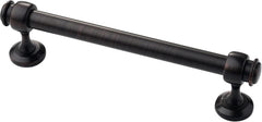 10 Pack Oil Rubbed Bronze Cabinet Pulls, 5 Inch(128mm) Hole Centers Cabinet Handles Kitchen Hardware Straight Bar for Cabinets and Drawer AL3082ORB