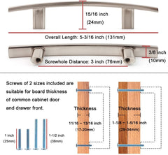 10 Pack 3 Inch Oil Rubbed Bronze Kitchen Cabinet Pulls Rubbed Bronze Cabinet Handles Bronze Cabinet Hardware Cabinets