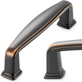 10 Pack 3 Inch Oil Rubbed Bronze Kitchen Cabinet Pulls Rubbed Bronze Cabinet Handles Bronze Cabinet Hardware Cabinets