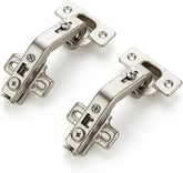 1 Pair 2 Pack Kitchen Cabinet Hinges, 135 Degree Kitchen Door Hinges Compatible with Lazy Susan Corner Cupboard .Full