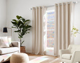 1 Inch Curtain Rod for Windows, Silver Telescoping Decorative Drapery Rods with Acrylic