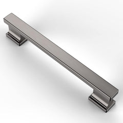 10 Pack 5 Inch(128mm) Brushed Black Nickel Kitchen Cabinet Handles, Cabinet Pulls Kitchen Cabinet Hardware Drawer Pulls