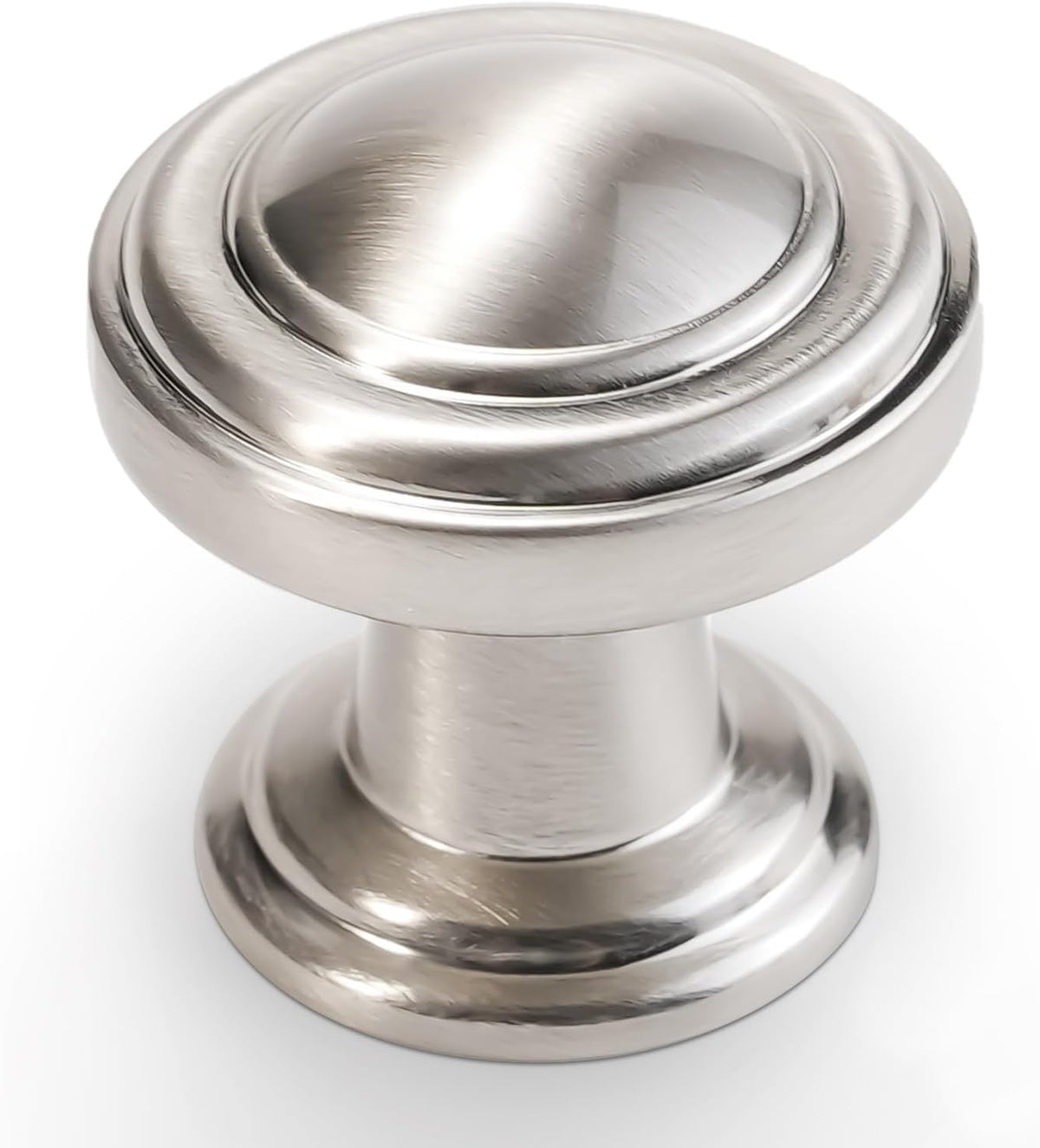 10 Pack Brushed Satin Nickel Kitchen Cabinet Knobs Solid Drawer Knobs Kitchen Cabinet Hardware Zinc Alloy Handles