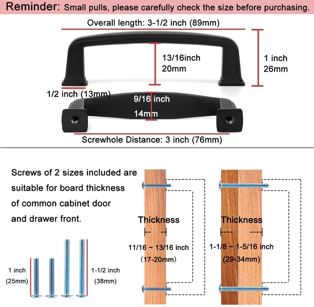10 Pack 3 Inch Oil Rubbed Bronze Kitchen Cabinet Pulls Rubbed Bronze Cabinet Handles Bronze Cabinet Hardware Cabinets