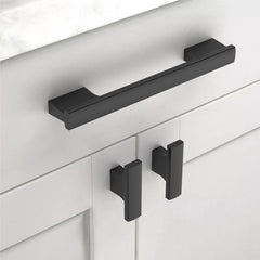 10 Pack Matte Black Kitchen Cabinet Knobs Drawer Cabinet Hardware Zinc Knobs Drawers