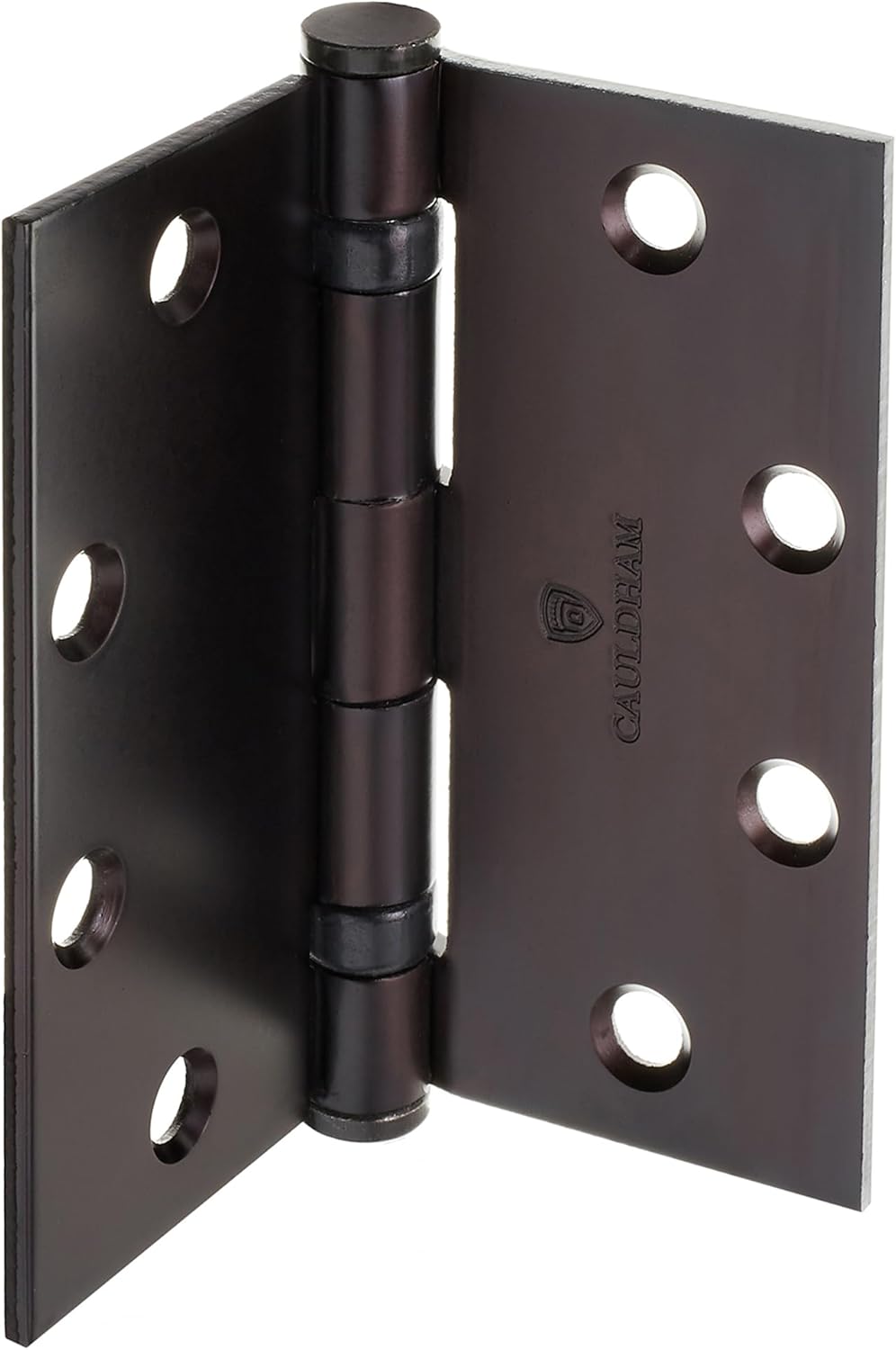 (3 Pack) Commercial-Grade 4-1/2" Full Mortise Ball-Bearing Door Hinges - Oil Rubbed Bronze