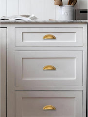10 Pack 3" Drawer Pulls Antique Brass Cabinet Cup Pulls Kitchen Hardware Cabinet Handles Drawer Handles Knobs 3 inch