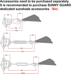 10' x 13' Rectangle Shade Sail 95% UV Block Outdoor Canopy | Sun shade sail canopy for backyard, patio, garden, deck