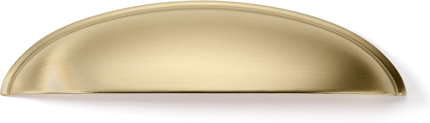 10 Pack 5" Drawer Pulls Champagne Bronze Cabinet Cup Pulls Kitchen Hardware Cabinet Handles Drawer Handles Knobs 5 inch