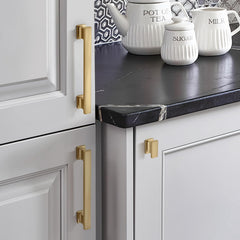 10 Pack 5 inch(128 mm) Drawer Pulls Champagne Bronze Cabinet Cup Pulls Cabinet Hardware Brushed Gold Kitchen Cabinet