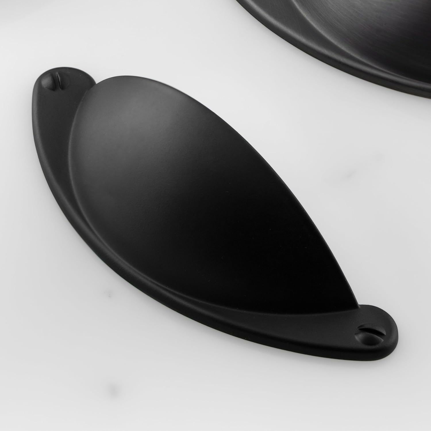 10 Pack | 2 1/2 Inch Drawer Pulls Black Kitchen Cabinet Handles and Dresser Drawer Pulls | Bathroom Matte Black Cabinet