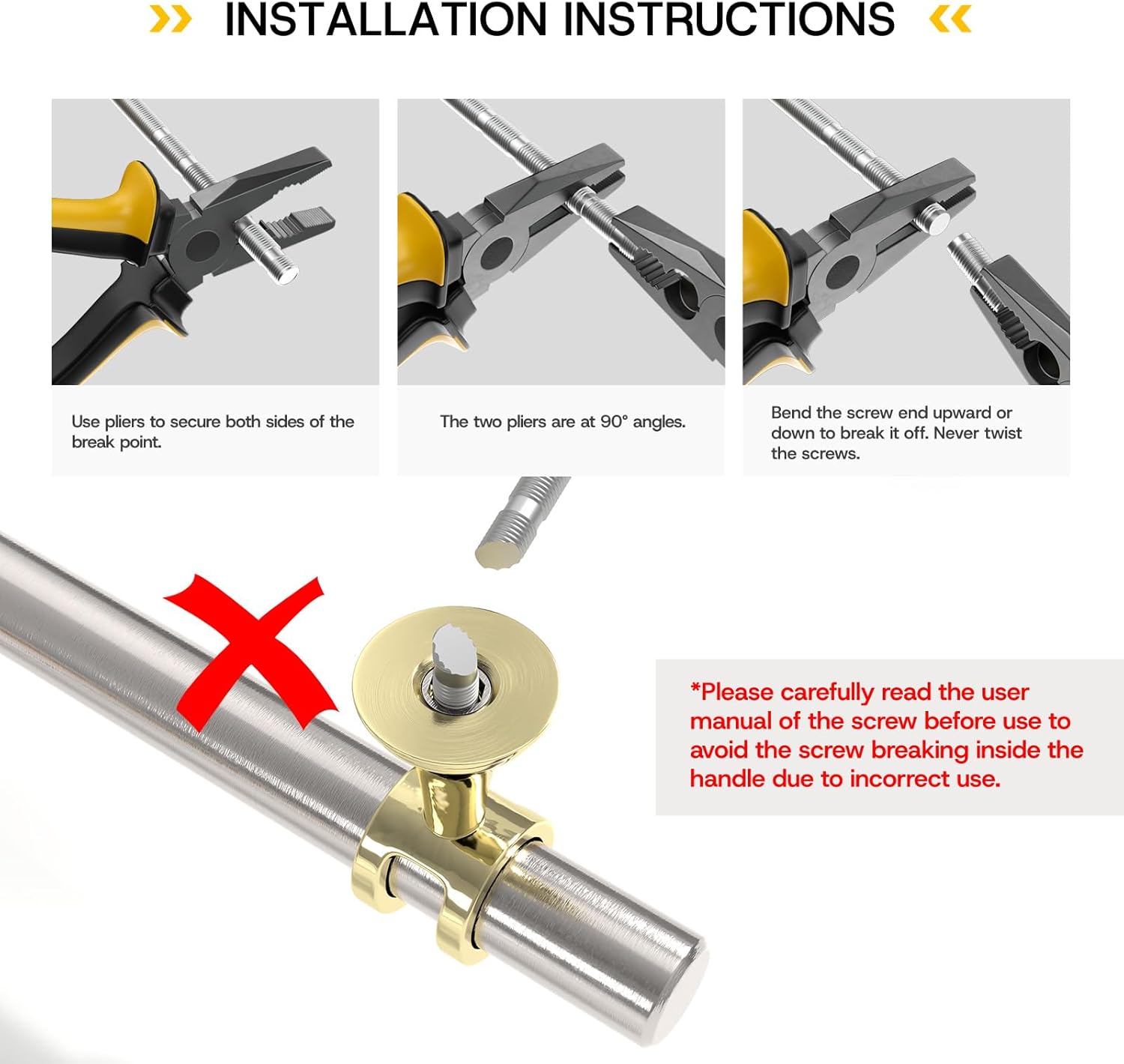 10 Pack Brushed Nickel Cabinet Pulls Kitchen Cabinet Handles, 3inch Cabinet Pullls Brushed Nickel&Gold Kitchen Pulls