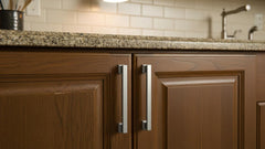 10 Pack Brushed Satin Nickel Cabinet Pulls, 5 Inch(128mm) Hole Centers Kitchen Cabinet Handles for Cabinets and Drawers