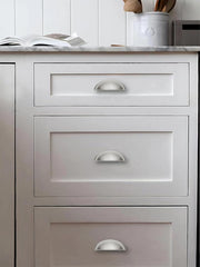 10 Pack 4" Drawer Pulls Brushed Satin Nickel Cabinet Cup Pulls Kitchen Hardware Cabinet Handles Drawer Handles Knobs 4