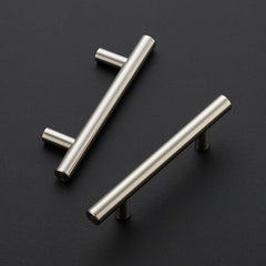 10 Pack 5'' Cabinet Pulls Brushed Nickel Stainless Steel Kitchen Drawer Pulls Cabinet Handles 3" Hole Center