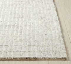 100% Authentic Capitola Tufted Handmade Woolen Area Rug Decor Office Rug (Grey, 9x12 Feet)