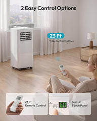 10,000 BTU Portable Air Conditioners, 4 in 1 Portable AC with Cool, Dry, Fan, Sleep Modes