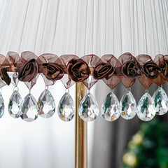 10 Pcs 50mm Clear Crystal Teardrop Pendants Chandelier Parts - Clear Crystal Teardrop Prisms Pendants 50mm Chandelier